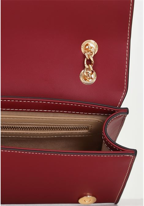 Enjoy the little things wine-colored shoulder bag for women LOVE MOSCHINO | JC4073PP1LLG155A